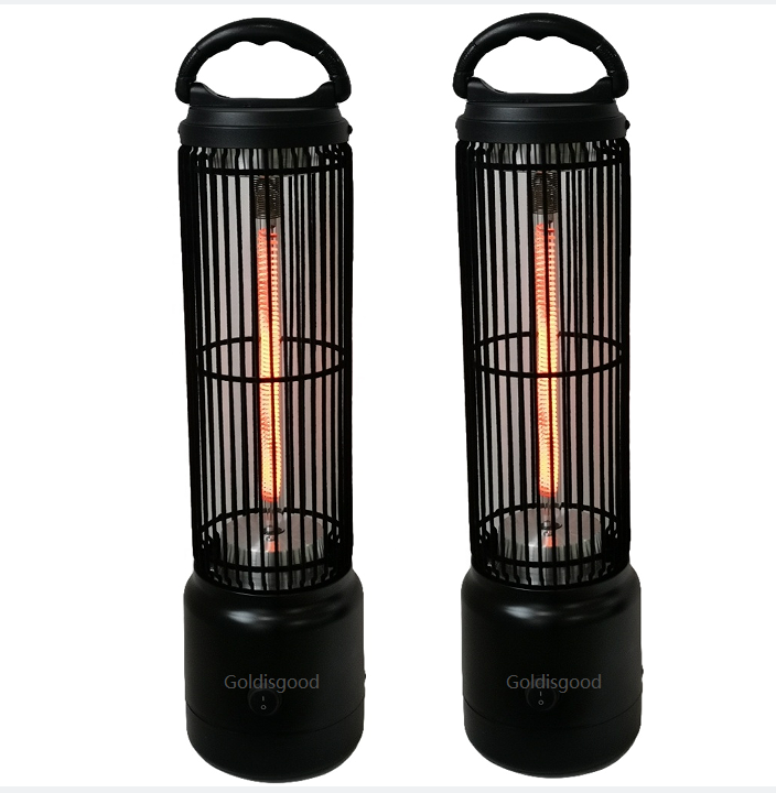 Space saving wall heater
