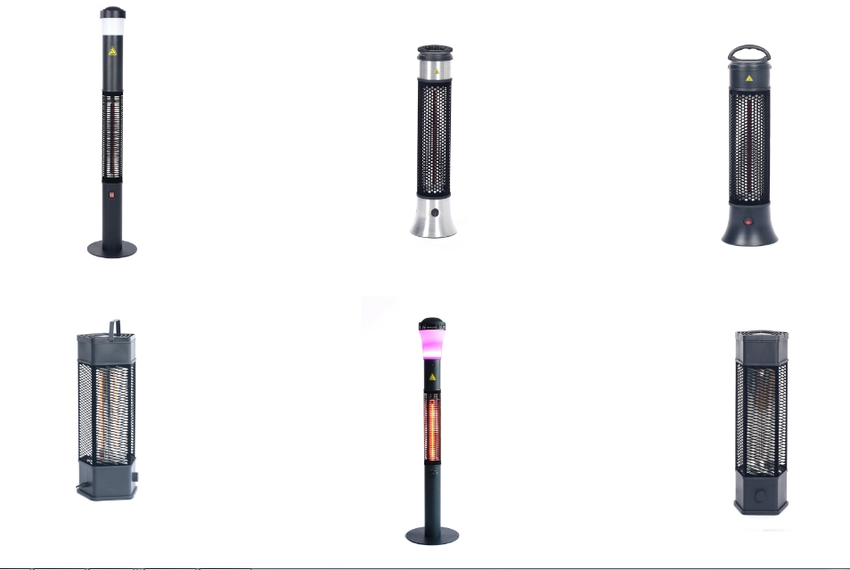 Halogen outdoor heater