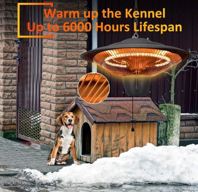 Waterproof heating table IP44